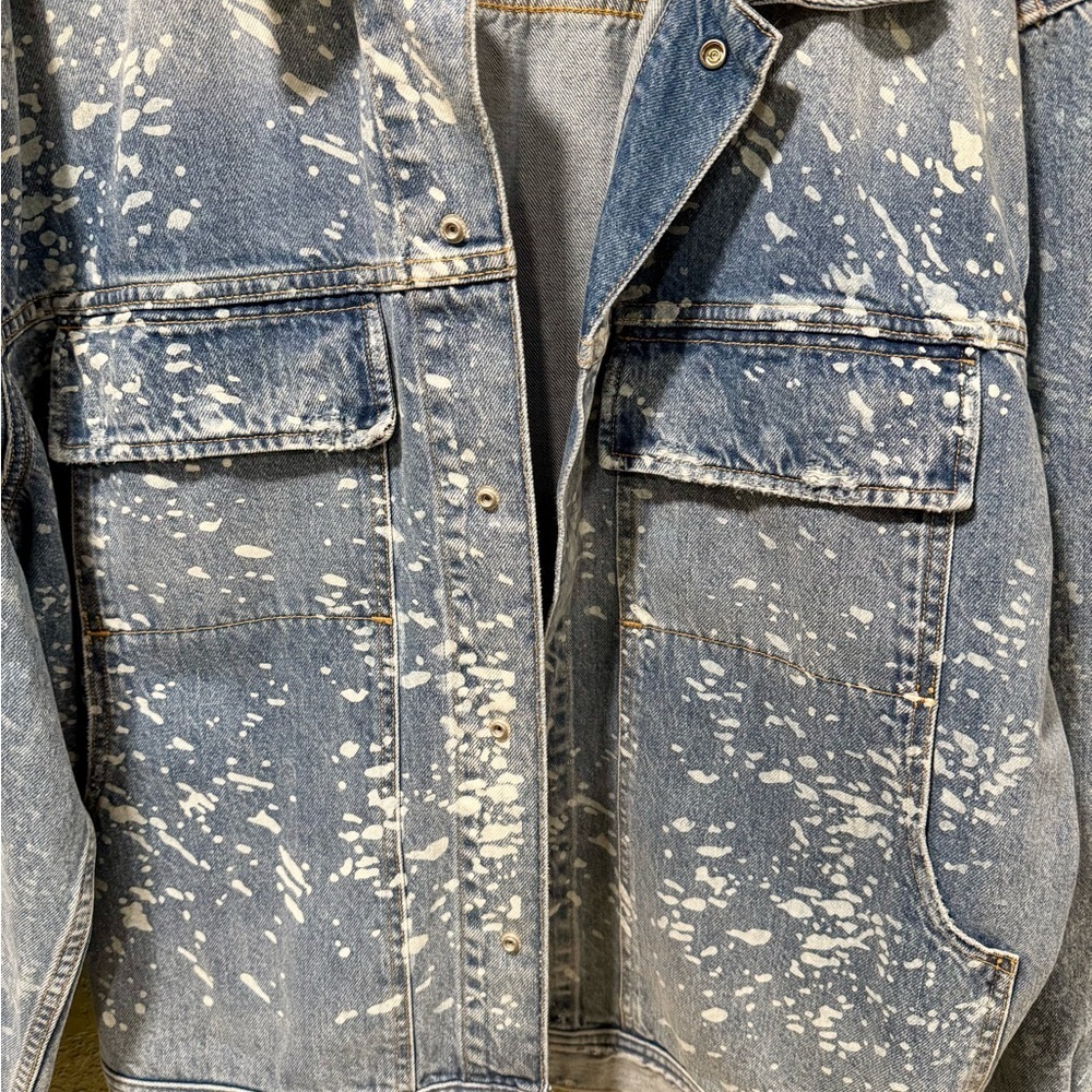 Hudson Jeans Denim Jacket L - Picture 4 of 5